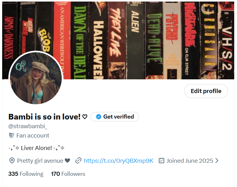 Bambi is so in love! ♡ tweet media