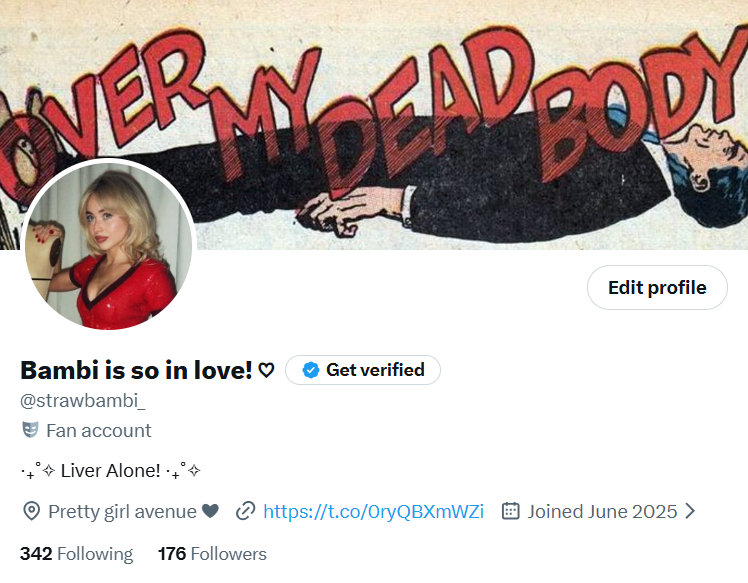 Bambi is so in love! ♡ tweet media