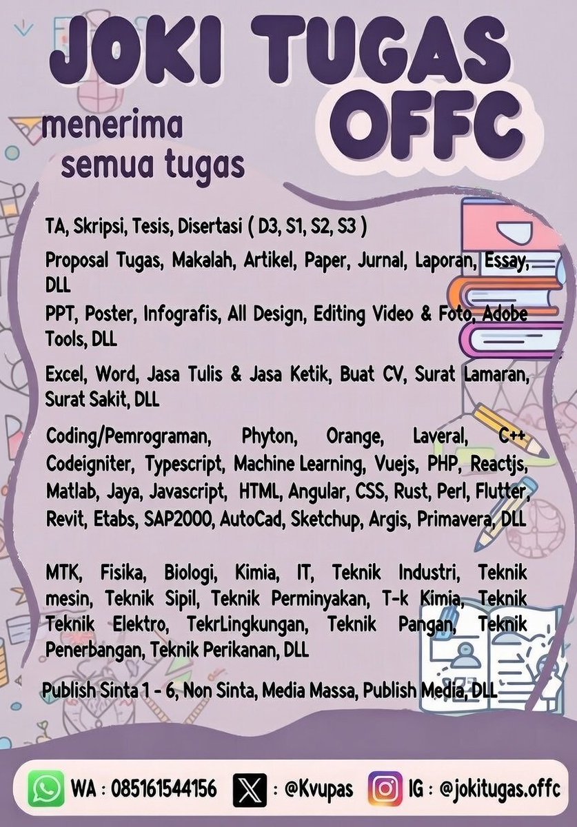 J , Backup Akun Promosi || JOKTUG 📚 tweet media