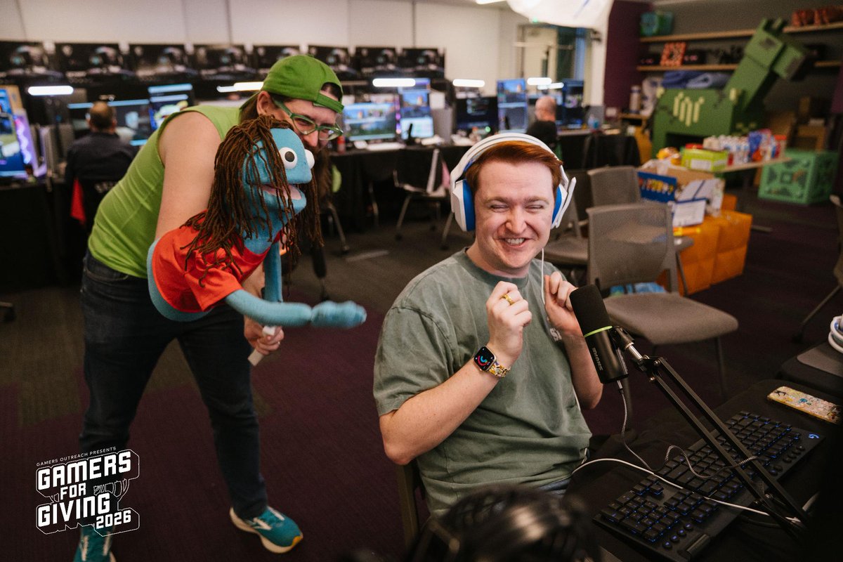 Anthony_Toczek's tweet photo. Seeing the Hermits raise over $700K for @GamersOutreach in a single day is unreal.

Proud to be a small part in bringing moments like this to life 💚

And that was only day 1! See y’all for day 2! https://t.co/z2qqt4Syed