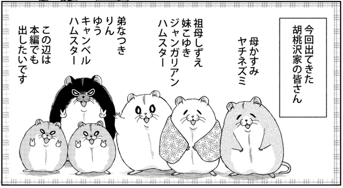 今日は世界ハムスターの日らしいですね
世界のハムちゃんが健やかでありますように 