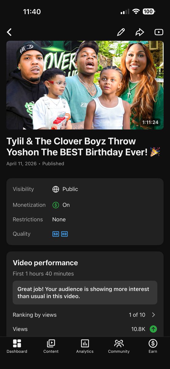 Rlahhhhh's tweet photo. NEW VIDEO UP!

Yosohn’s 8th Birthday With The Tylil &amp; The CB’s 🔥! 

https://t.co/j2OFdRBB8C https://t.co/Gd4evzYpsh