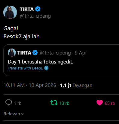 ShinnClips's tweet photo. LAHH!! DOKTER JUGA EDITOR??? 😱 https://t.co/ixhw49KLF0