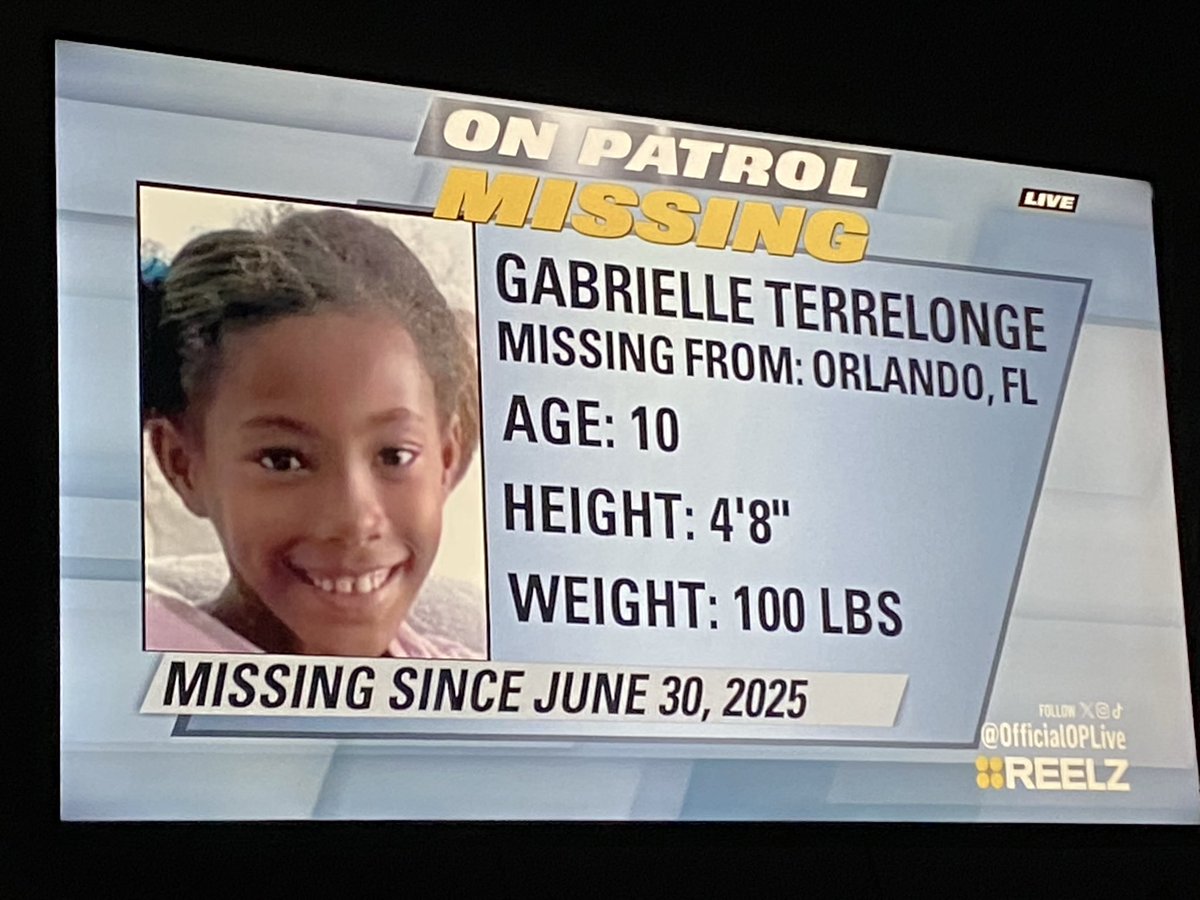 ccc530's tweet image. OK #OPLiveNation #OPLive let’s help find this #missingchild #Missing from FL. Please call if you have any information on her whereabouts! @NCMEC @AngelineDC