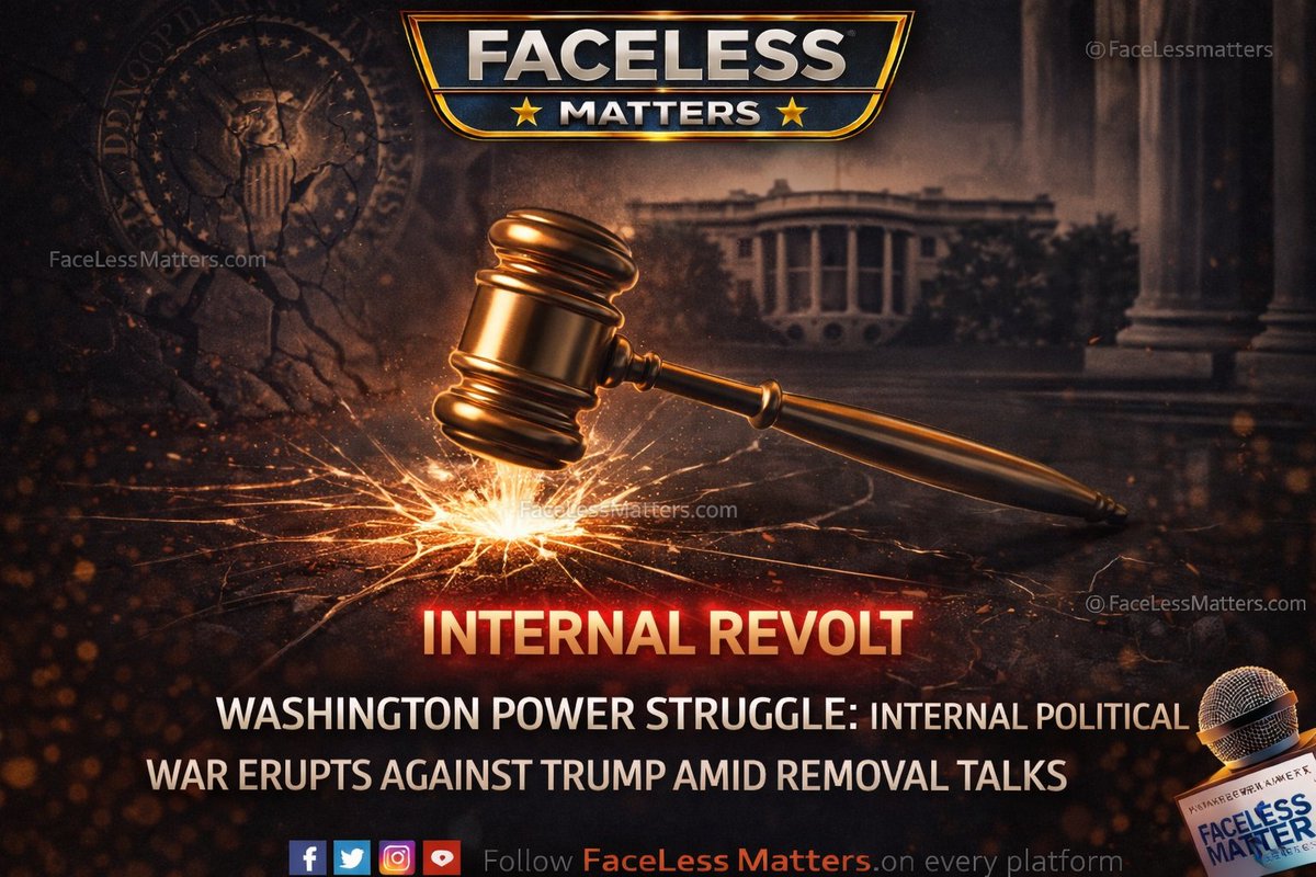 facelessmatters's tweet image. واشنگٹن بحران میں! 🚨 امریکی اداروں میں داخلی بغاوت۔ خارجہ پالیسی پر شدید اختلافات۔ کیا انتظامیہ مفلوج ہو رہی ہے؟ مکمل تجزیہ یہاں: facelessmatters.com/2026/04/the-ca…

Head Lines: facelessmatters.com#USPolitics #BreakingNews #WhiteHouse #FaceLessMatters