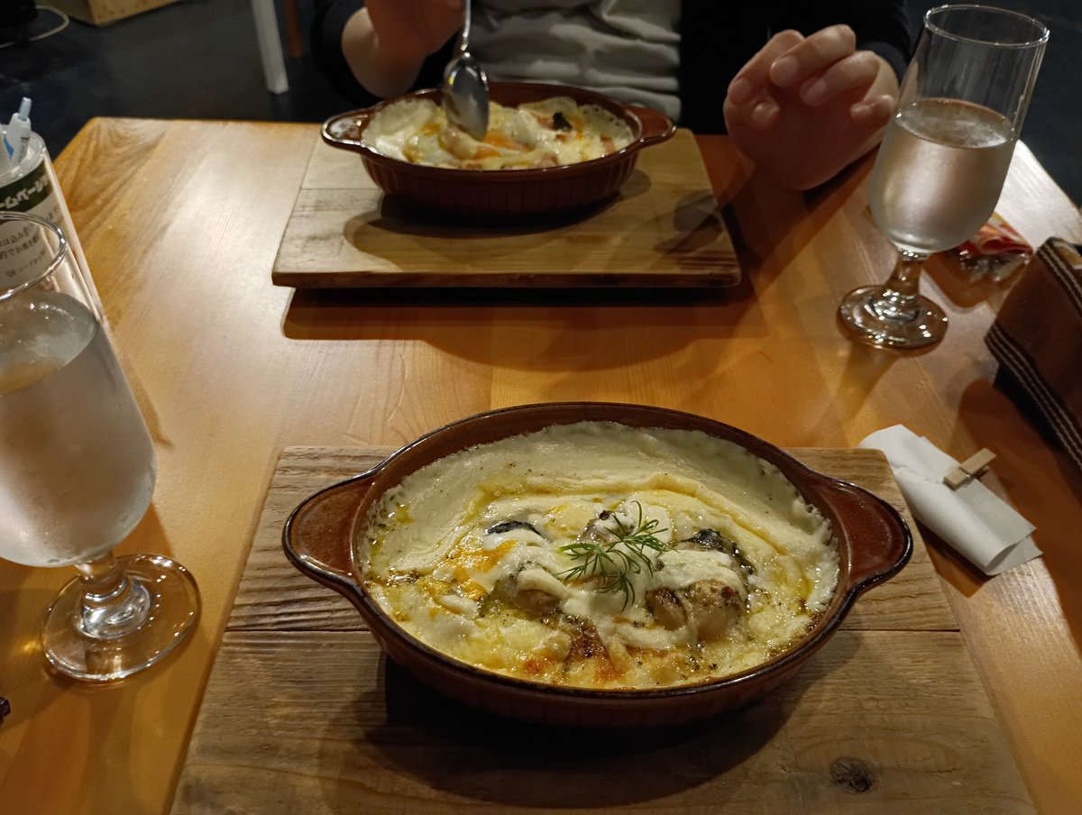 九度山町のグラタンカフェが改装中でかつらぎ町で営業中とのこと、嫁ちゃんと久しぶりに訪れました👍