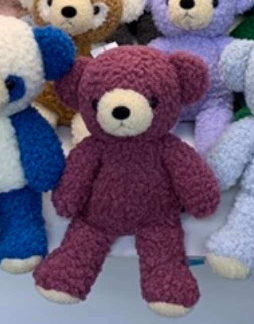 【今やっていること】
①手作りモヘアの新色が限定数販売されます🐻‍❄️

②くたくたラリック　ブタ、アヒル、ヒヨコの見積もりをとっています🐣🐖お値段決まりましたらお知らせいたします🙇‍♀️

③お客先から【フカフカ　マルサラ】が復刻発売されます🍷