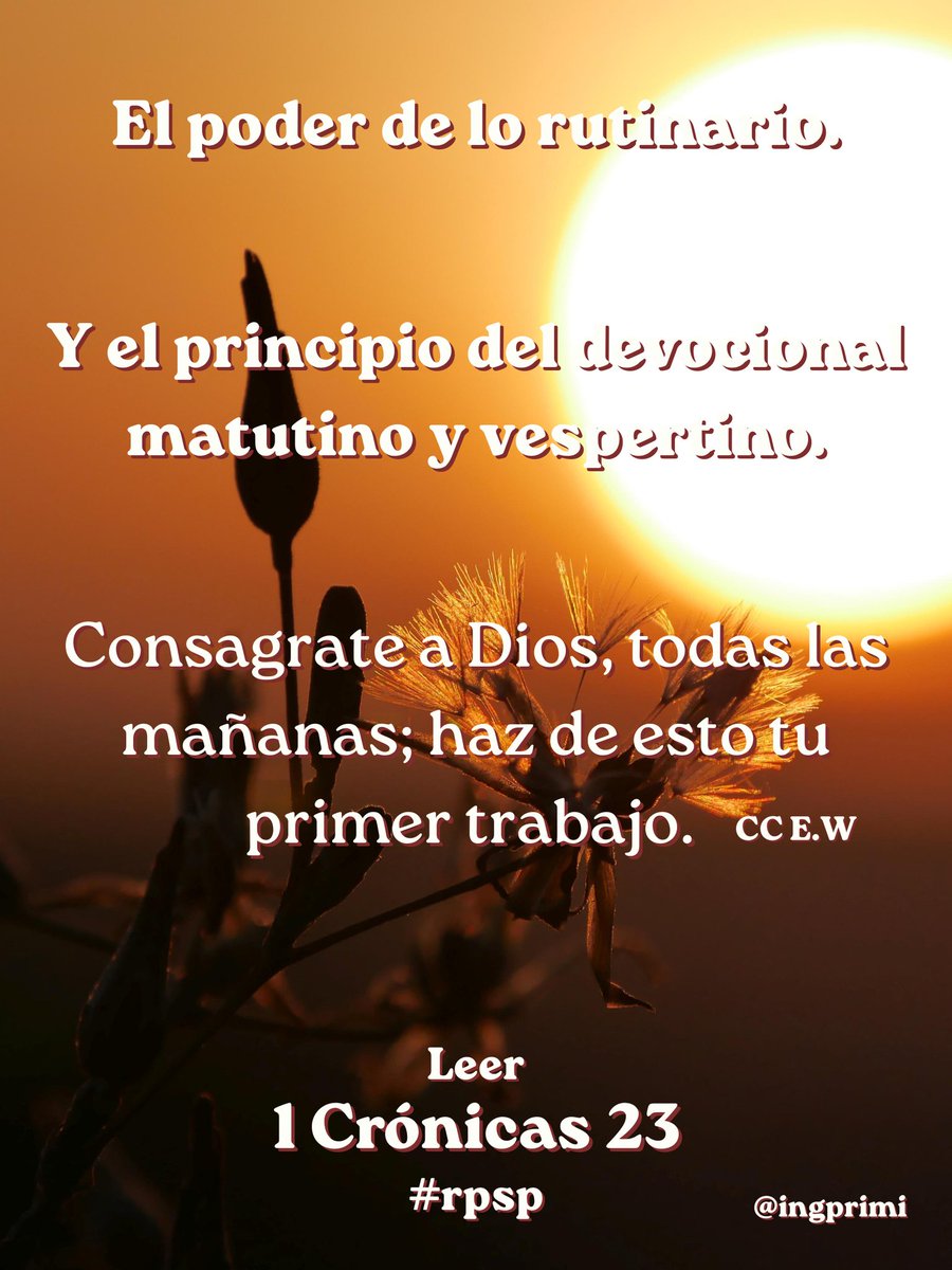 1 Crónicas 23 #rpsp
#Biblia
#Leer