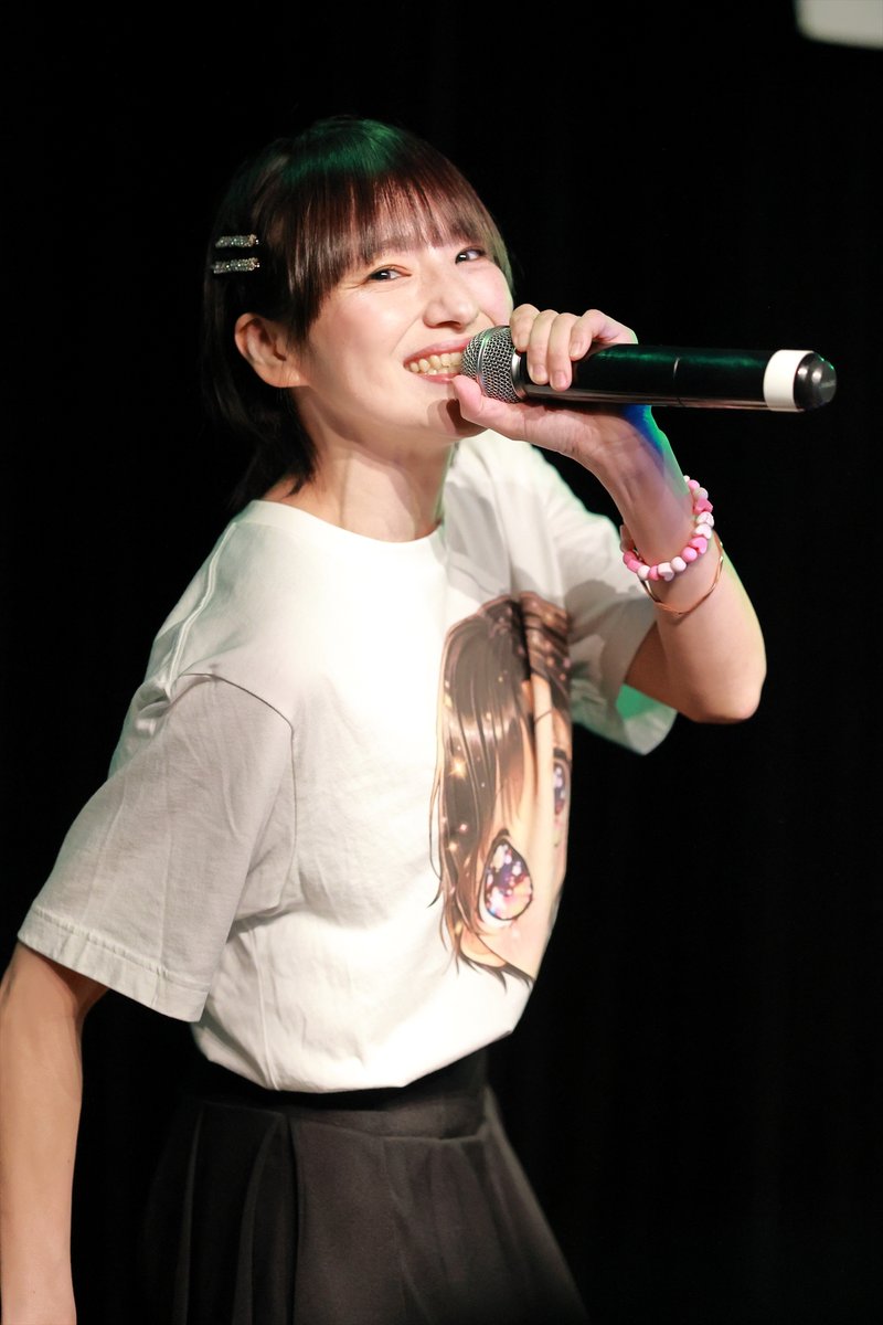 yuzolive's tweet photo. 2026年4月11日 尼崎Scope
「WAKE UP!!」 (エミリさん生誕祭🎂)
nattytime 看板娘でもあり
この日の主役!エミリさん②
マツケンサンバも盛り上がったね👋
#ミスエミリ
#nattytime https://t.co/3VISbmHHUM