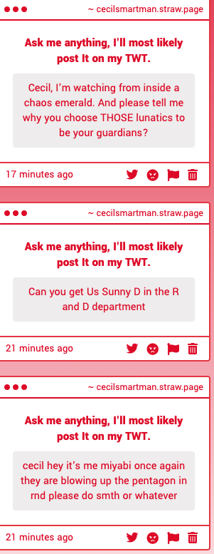 Cecil Stedman. tweet media