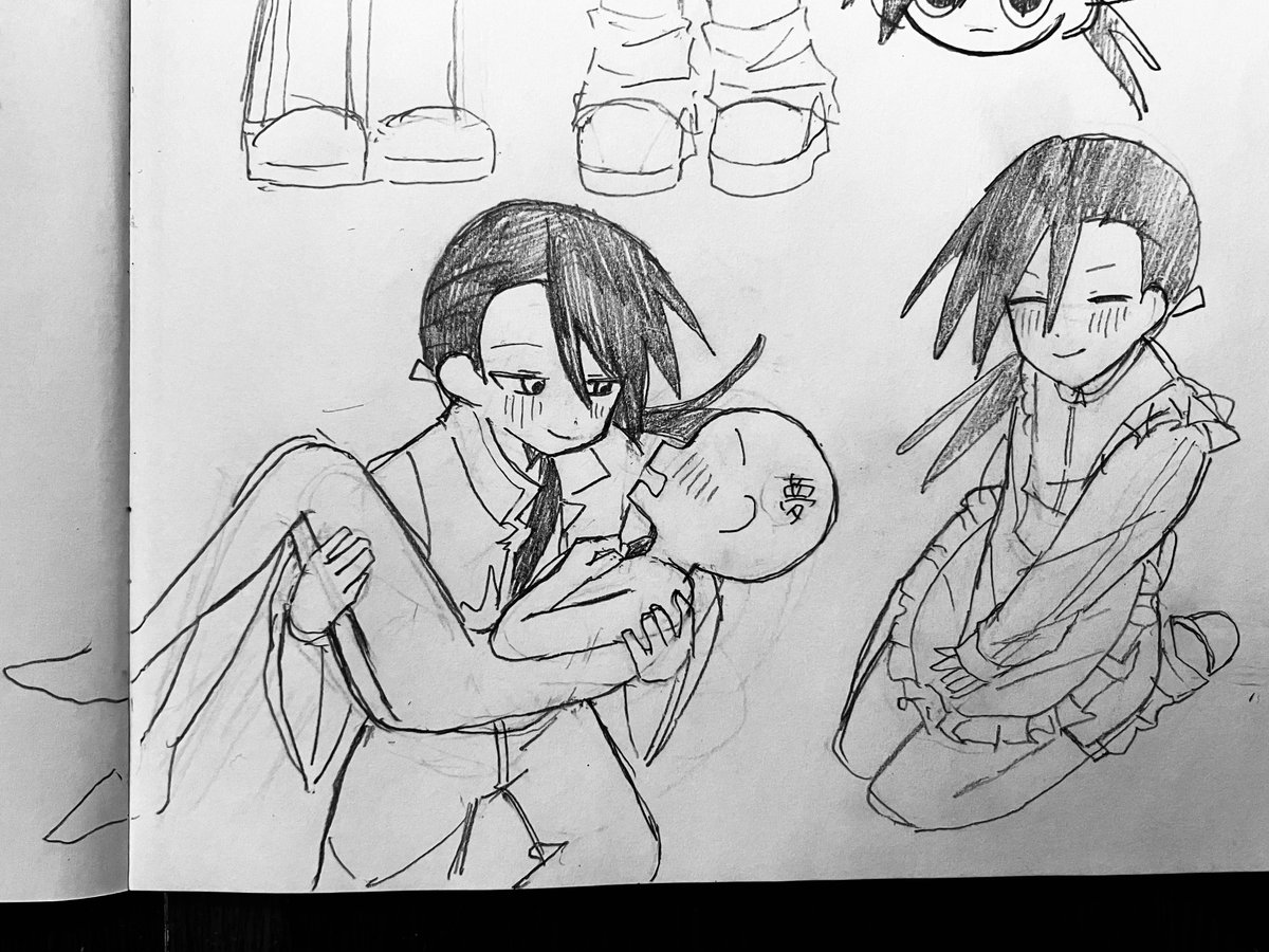 meme_0507a's tweet photo. 好きすぎて人生で初めて夢絵描いたわ https://t.co/l5tA7lV5HO