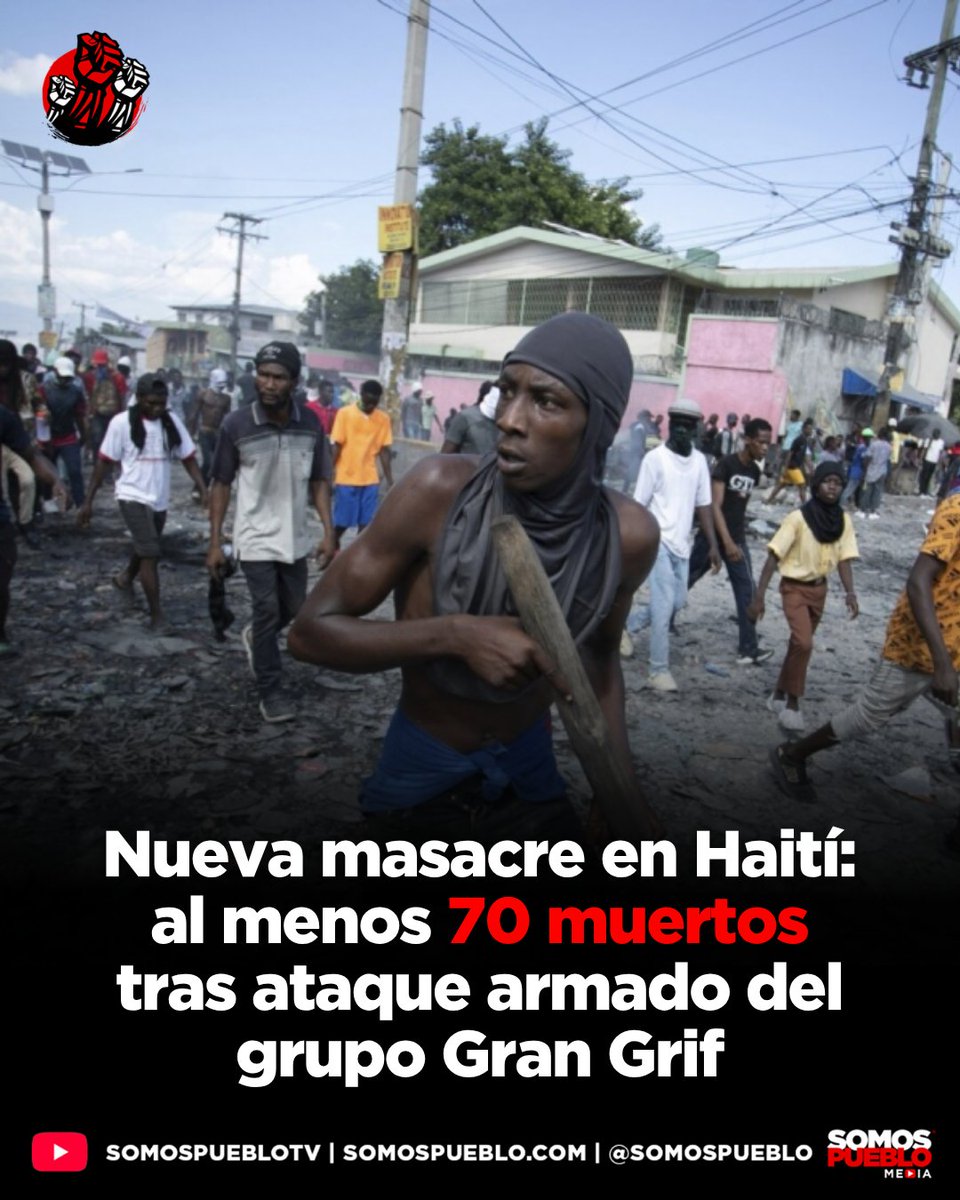 ciprianreyes's tweet image. HAITÍ vive un infierno 
Alerta Maxima #RD 🇩🇴❓