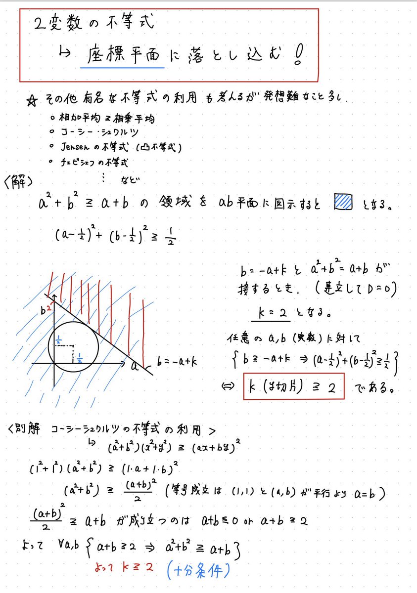 虹m∀th (受験数学) tweet media