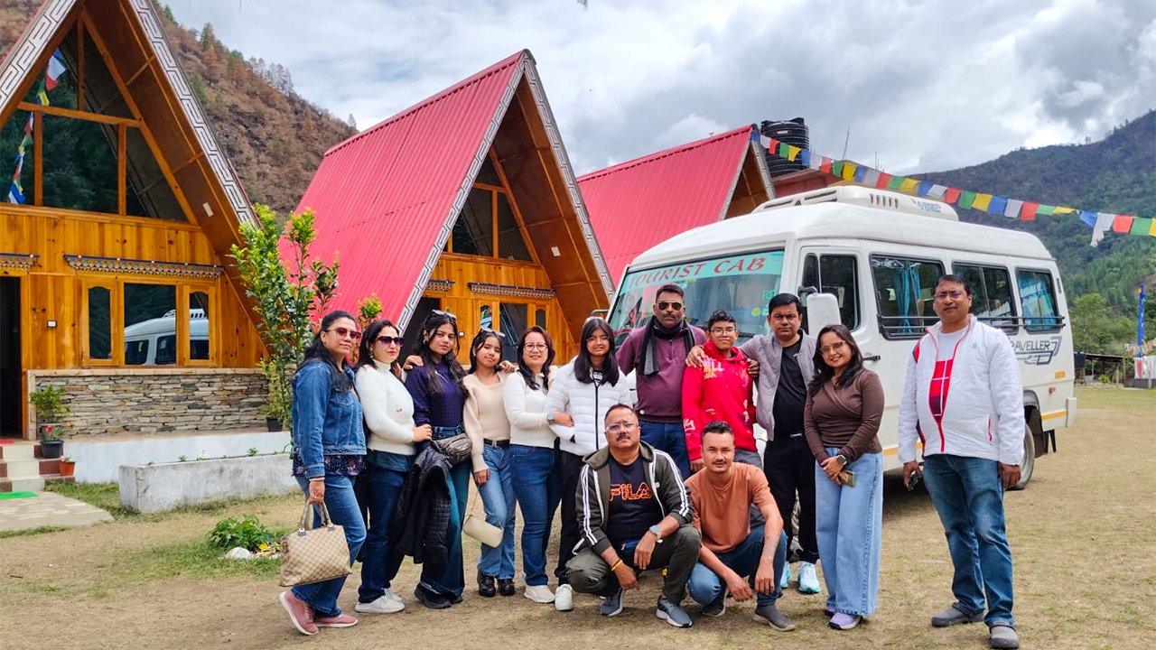 Maharashtra Tourist Group on 8 Days Tawang Arunachal Pradesh Tour visiting Sangti Valley with 17 Seater Tempo Traveller | Book Reliable Tempo Traveller in Guwahati with Baishnavie Travels, 17 Seater Tempo Traveller for 8 Days Tawang Arunachal Pradesh Tour from Guwahati with Baishnavie Travels, Baishnavie Travels Tawang Tour, Cost of 8 Days Tawang Arunachal Pradesh Tour with Baishnavie Travels, Cost of 17 Seater Tempo Traveller Guwahati, Cost of Tempo Traveller for Tawang Tour with Baishnavie Travels, Sangti Valley Arunachal Pradesh Tour, Tawang Tour Package from Guwahati, book 17 seater tempo traveller for Tawang tour from Guwahati, best travel agency for 8 days Tawang Arunachal Pradesh tour, affordable group tour to Tawang with tempo traveller, Sangti Valley Arunachal Pradesh tour package itinerary, reliable tempo traveller service for Northeast India tour