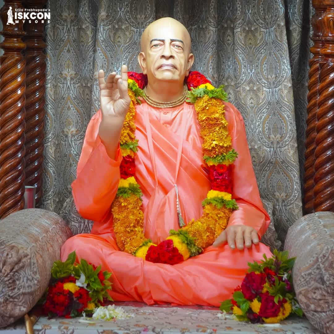 ISKCONMYSORE's tweet image. Darshan on Sunday, 12th April 2026 at ISKCON Mysore

#darshan #krishnabalaram #mantra #iskcon #sanatanadharma #radhekrishna #divinegrace #japa #god #meditation #vedic #divine #krishna #sundayvibes #spiritualsunday