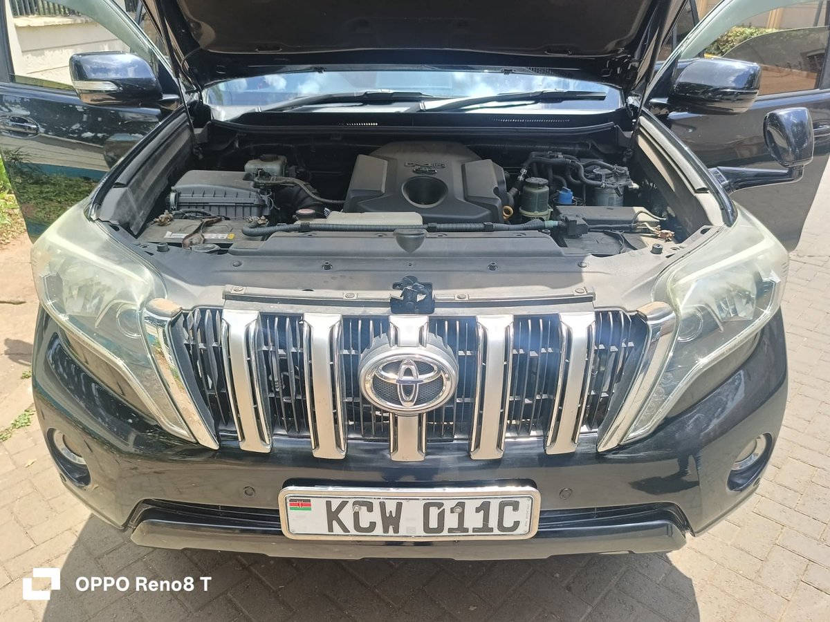 JaMtoka's tweet image. • 2015 Toyota Land Cruiser Prado — GDJ150 🇯🇵
• KSh4.5 Million 
• Fuel Tank: 87L
• Mileage: 111,242km
• Location: Nairobi 🇰🇪
• +254733665551 — WhatsApp 
• michael@beyondtarmac.co.ke

• 2800cc 4-Cyl Turbodiesel (1GD-FTV)
• 177bhp @ 3400 rpm
• 450Nm @ 1600-2400 rpm
•