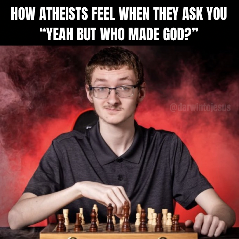 Darwin to Jesus tweet media