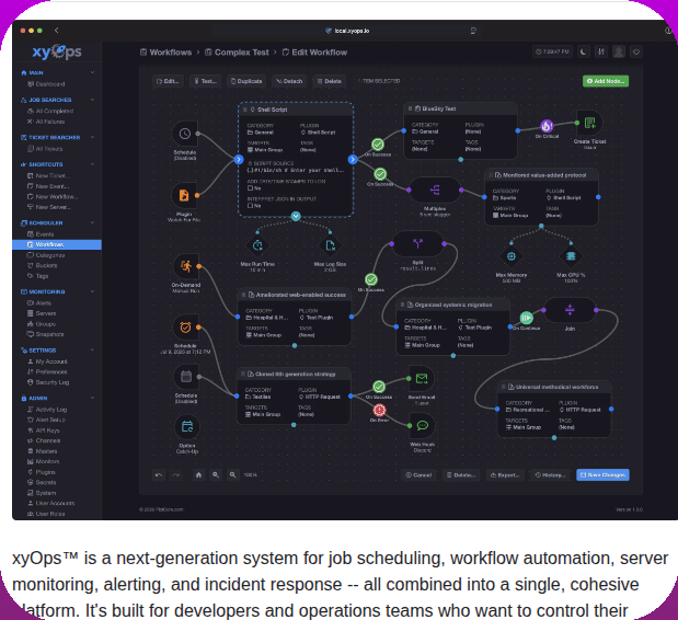 tom_doerr's tweet photo. Visual workflow automation and server monitoring platform

https://t.co/thhlI5qOiA https://t.co/zrpHXigk59