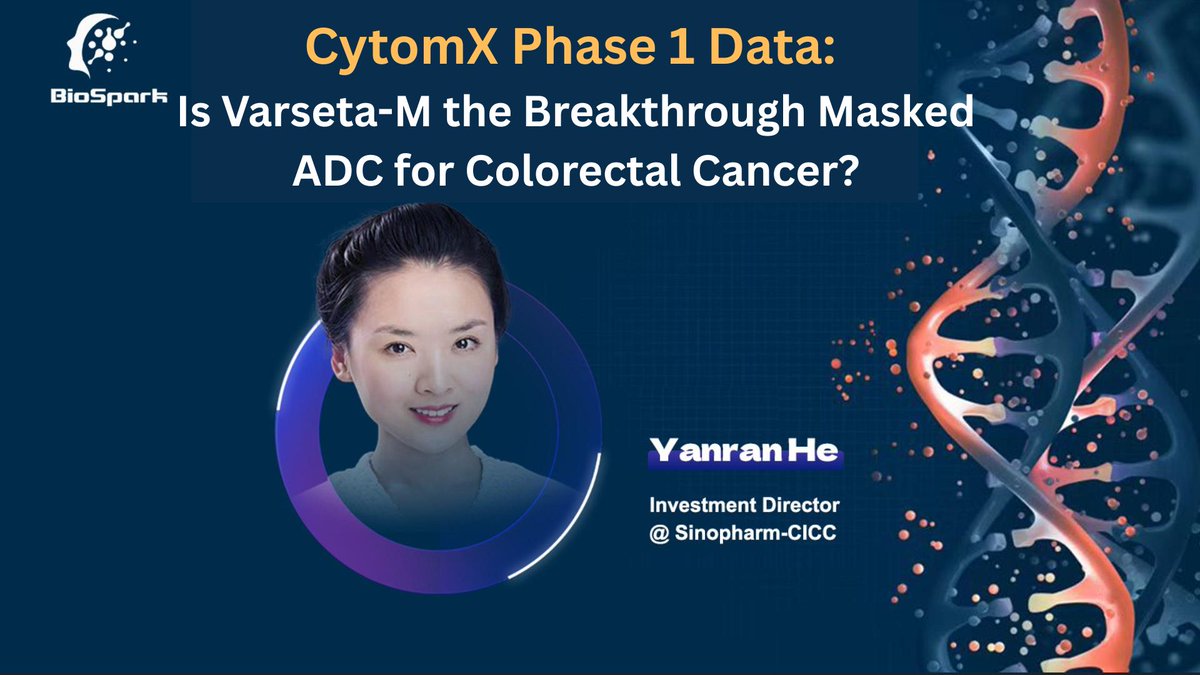 BioSpark_Group's tweet photo. CytomX Phase 1 Data: Is Varseta-M the Breakthrough Masked ADC for Colore... https://t.co/gZ2asZtTuV via @YouTube https://t.co/o3ZopYAtD5