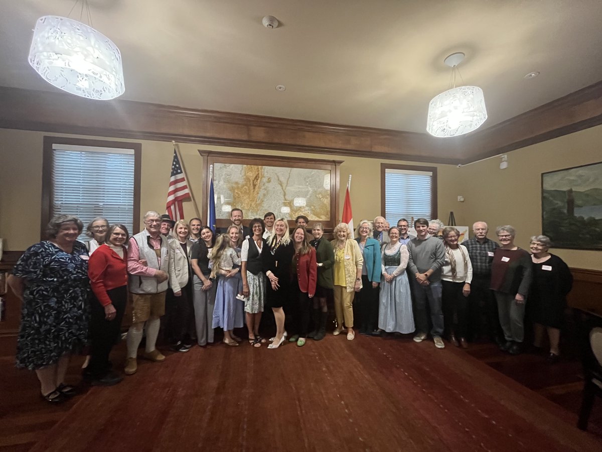 SchneebauerP's tweet image. What a start of my visit in #Portland, #Oregon, USA. Thank you “Austrian American Society of Oregon” for this amazing welcome - I’m overwhelmed!