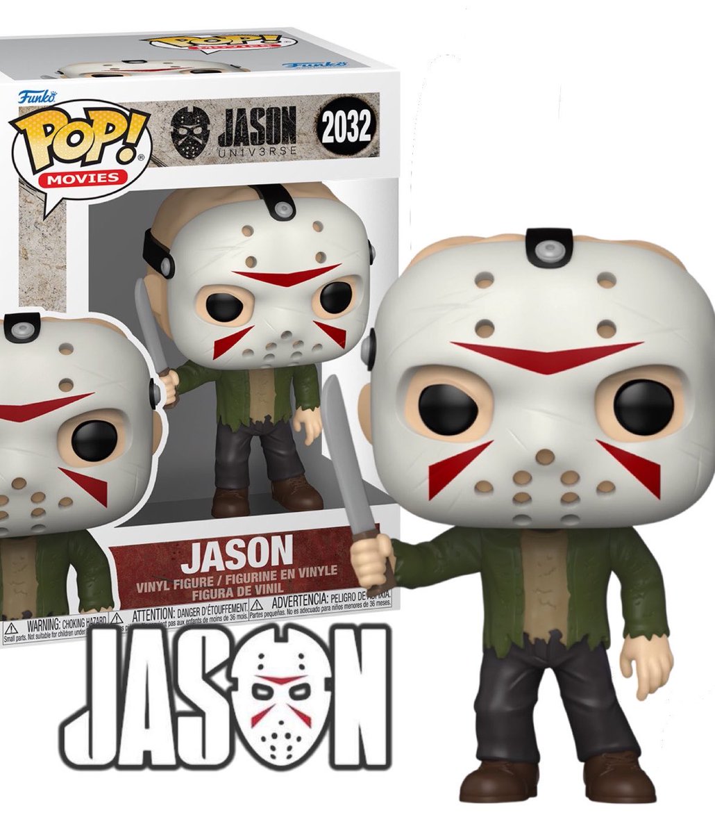 Full glams for the new Jason Universe Funko POP! Links below .. this Wednesday! 9AM PT

   EE ~ fnkpp.com/EE
   Amzn ~ fnkpp.com/AmN
   FS ~ fnkpp.com/FS

#Ad #JasonVoorhees #FunkoPOPNews #Funko #FunkoPOP