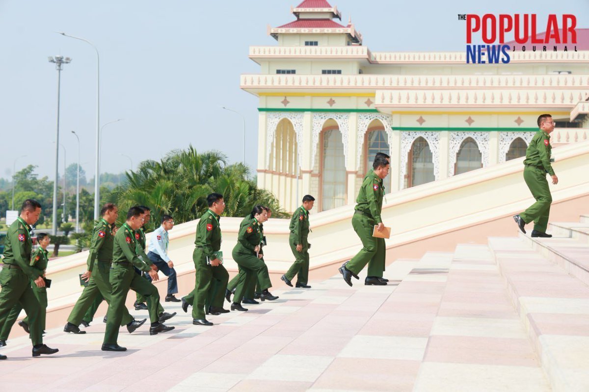 "Parliamentary representatives attended the new President's inauguration and assumption of office ceremony. 🏛️" #WhatsHappeningInMyanmar #President #Myanmar <a href="/IrrawaddyNews/">The Irrawaddy (Eng)</a>