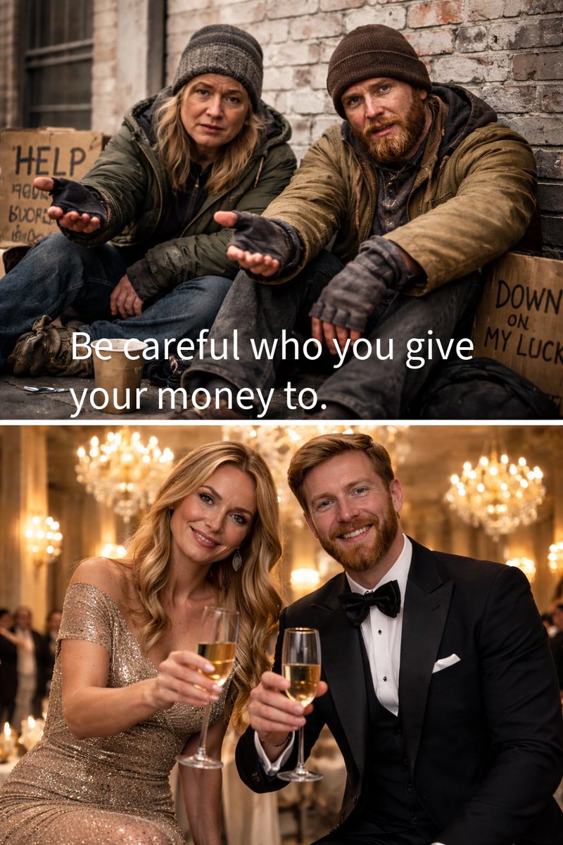 showday_dave's tweet image. Watch who you help.
#fyp #money #trick