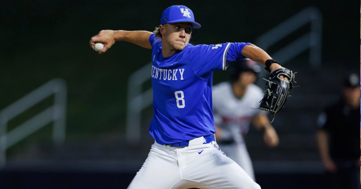 Nile Adcock was Kentucky's MVP in a thrilling 5-4 win over Auburn.

RECAP: on3.com/teams/kentucky…