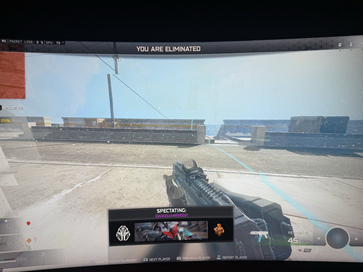 g_dot_go_'s tweet photo. @CallofDutyCM please get this team out of ranked. This is crazy. Shooting from underground all the way to top of prison. They have another dweeb named “unknown” didn’t get his ID though. https://t.co/p2lynEWiPJ