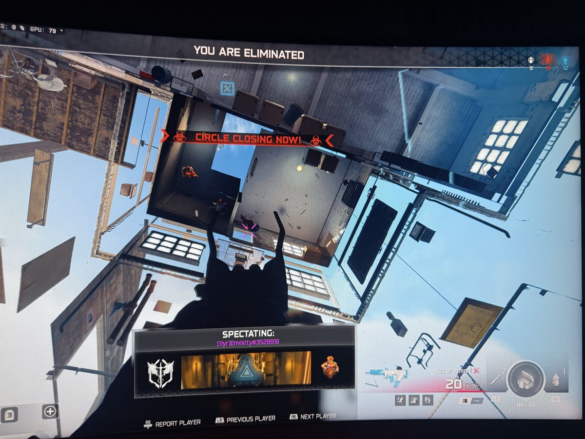 g_dot_go_'s tweet photo. @CallofDutyCM please get this team out of ranked. This is crazy. Shooting from underground all the way to top of prison. They have another dweeb named “unknown” didn’t get his ID though. https://t.co/p2lynEWiPJ