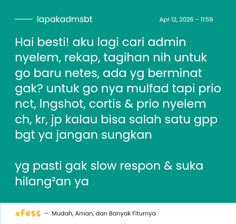 Lapak Adm dan Partner tweet media