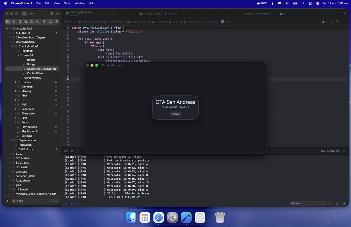 antique_codes's tweet image. ChonkyStation3 by Liuk

Started adding a native SwiftUI frontend for macOS and several implementations fixing fl0w rendering issues

github.com/jarrodnorwell/…
