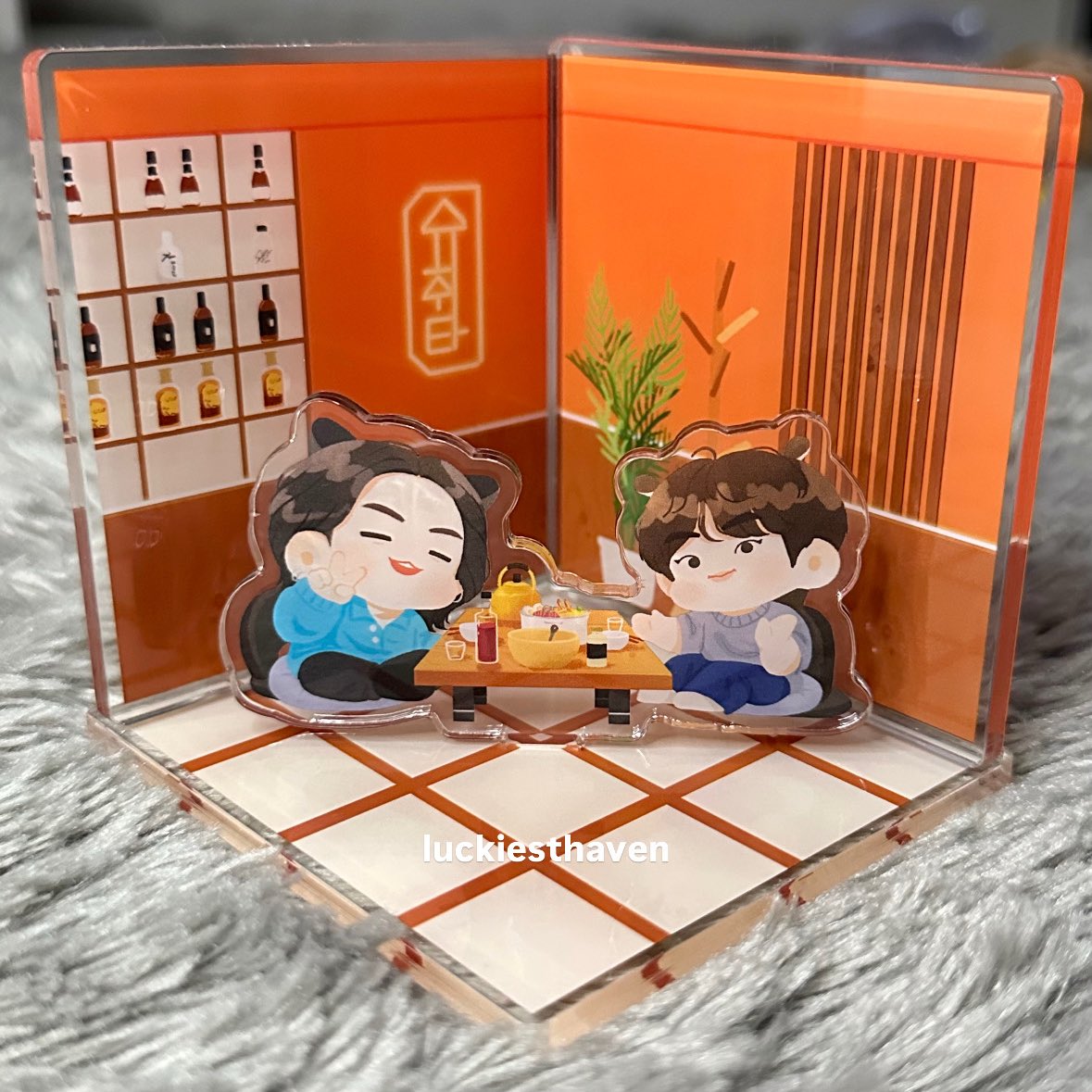 luckiesthaven's tweet photo. wts want to sale lfb 🇮🇩

PRELOVED Fanmade Acrylic Standee BTS Suchwita Sinchwita Yoonjin Suga Jin by @/jinjoo_bts 

✅Good condi
💰115k (include admin)
order/ask https://t.co/NL6Ntbk90T https://t.co/BDgUw5aUU1