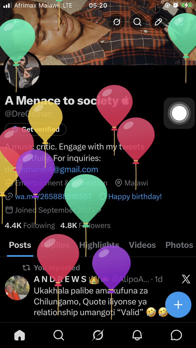 A Menace to society tweet media