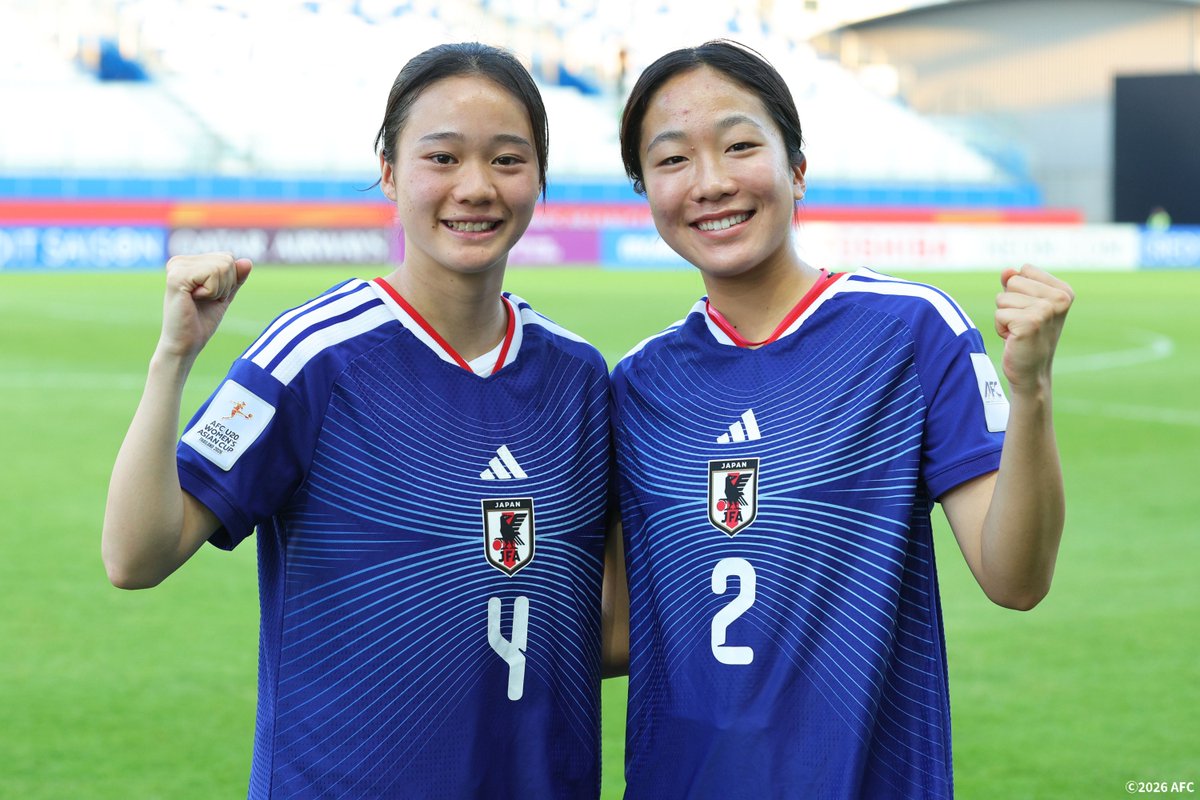🏆AFC U20女子アジアカップタイ2026 𝙎𝙢𝙞𝙡𝙚😊💙 U-20女子ワールドカップ出場決定🌍🎟️ 本戦は2026年9月、ポーランドで開催 ...