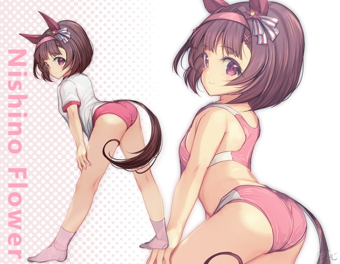 グローバル版も来たみたいなので、去年描いたニシノフラワーちゃん再掲しとこ 