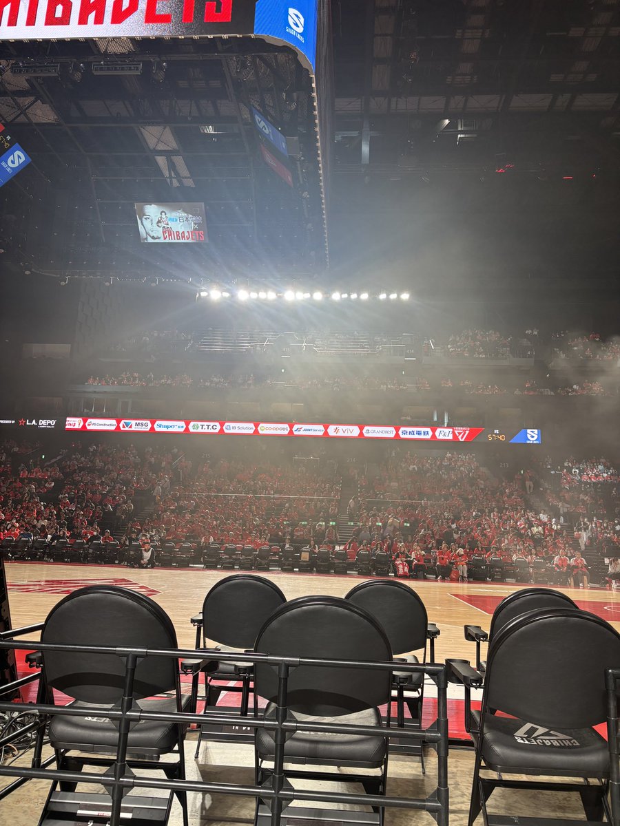 今日はここから！！！
絶対大丈夫👍❤️‍🔥💪

#千葉ジェッツ