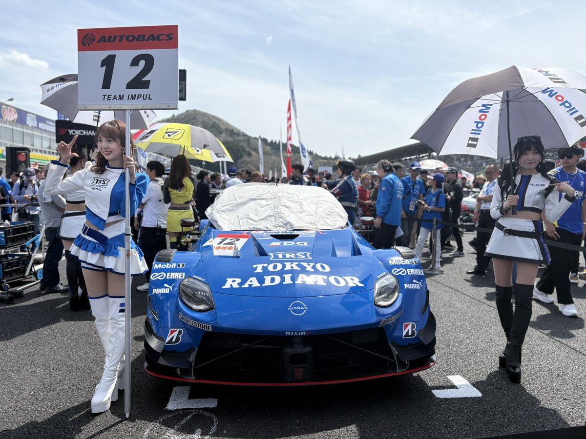 SUPER GT in 岡山国際サーキット まもなく決勝レースがスタート!! 今季