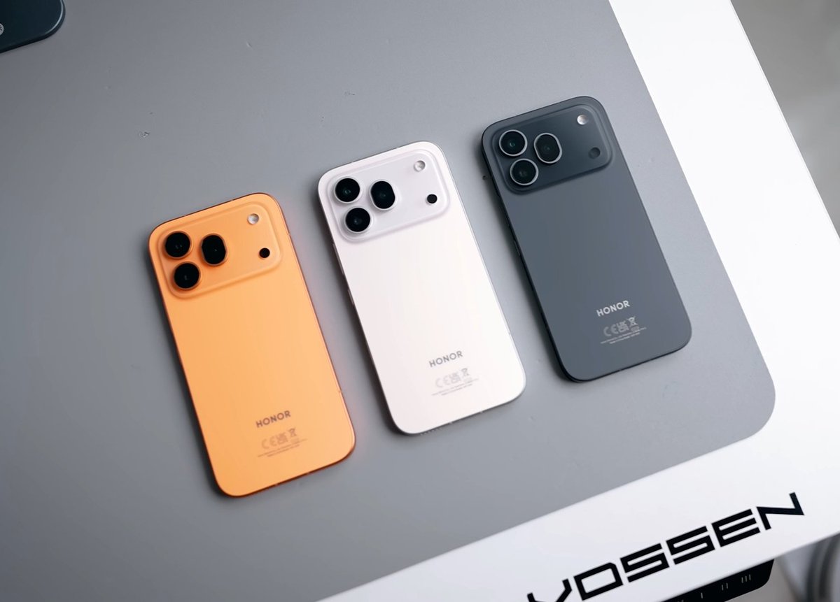 TechHome100's tweet image. Honor 600 Pro 🧡🤍🖤
#Honor #Honor600