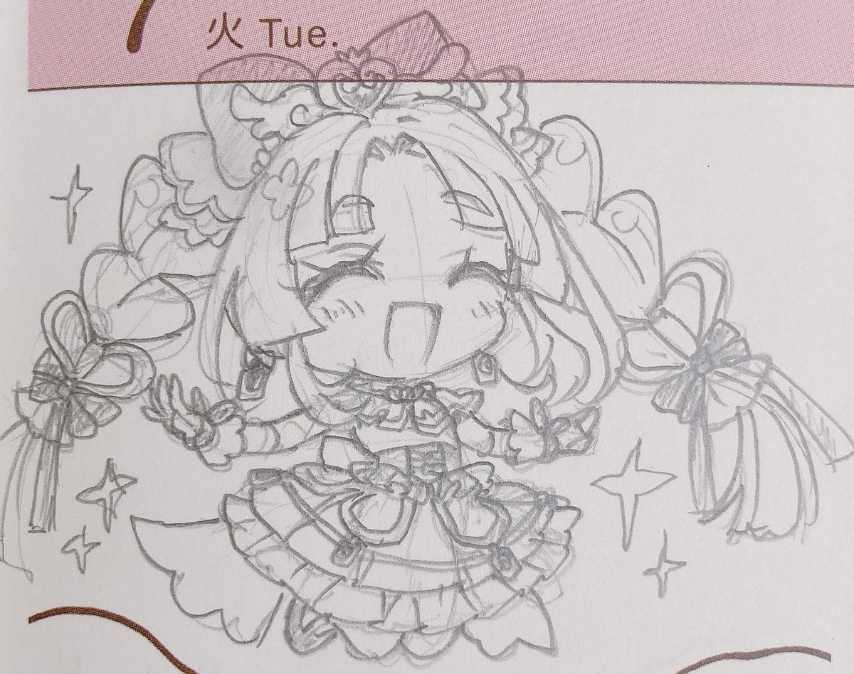 日記のうろ覚えプリキュアシリーズ
あんなちゃんだいぶ自信ある🤔 