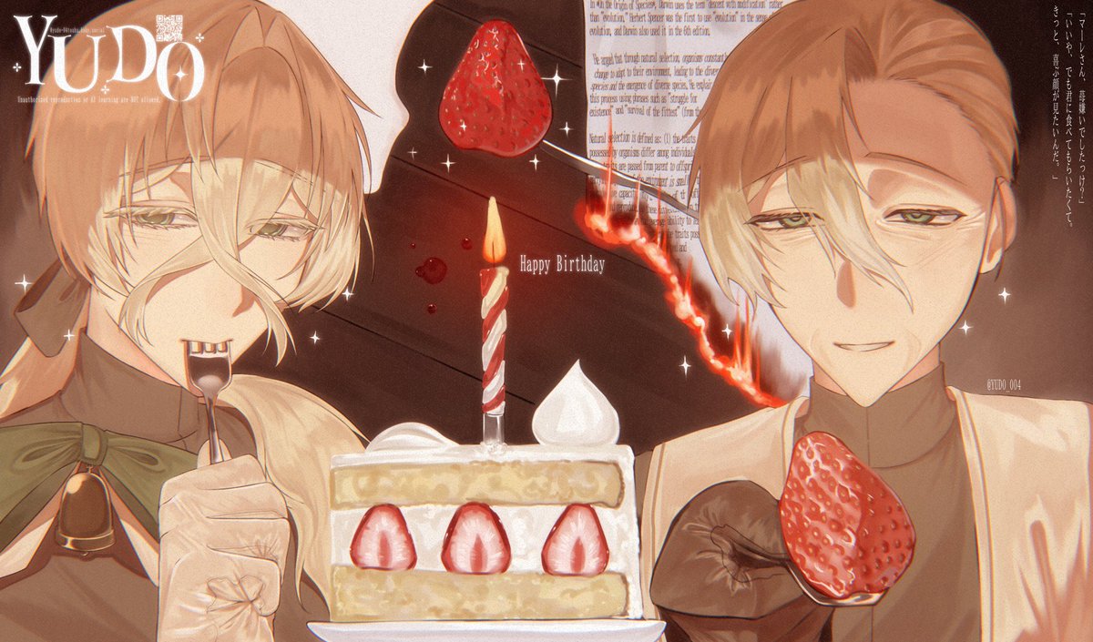 YUDO_004's tweet photo. 🎂　#oc https://t.co/MZlazaGgqy