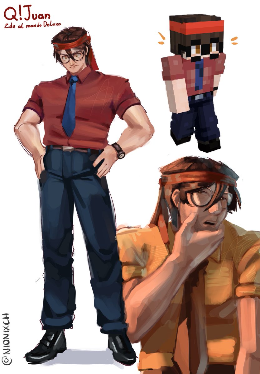 nionixch's tweet image. Q!Juan
NUNCA había dibujado a Juan, si no fuera por que un amigo me lo pidió no creo haberlo hecho, bueno ahí está.
#QSMP #qsmpnorth #fanart