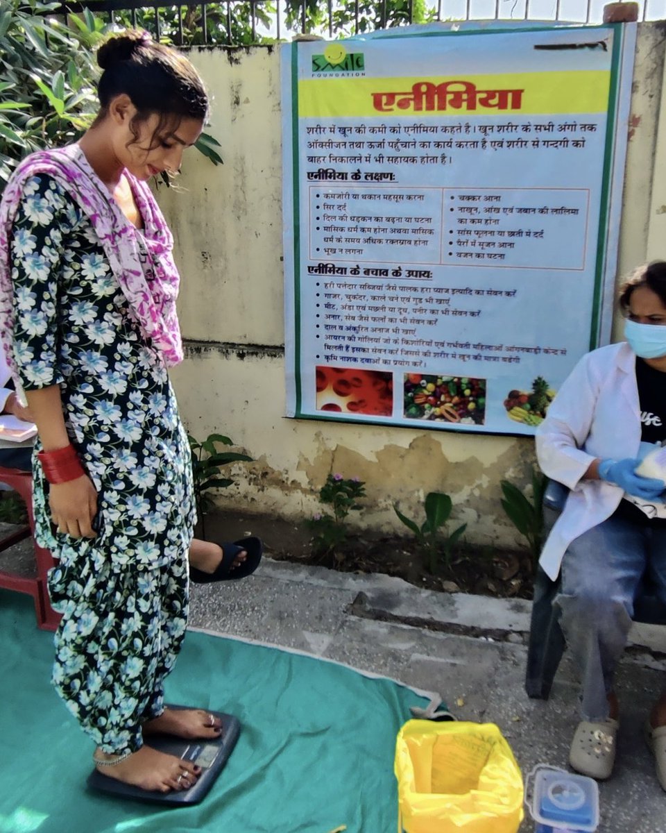 smilefoundation's tweet image. Smile Foundation recently organized an IEC (Information, Education and Communication) session on anemia at Premnagar Basti, Jaipur, along with an anemia screening drive for the community. The session focused on creating awareness about the causes, symptoms, prevention and