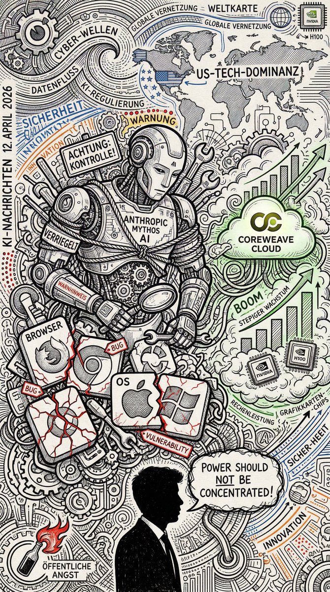 trader_oliver's tweet image. CoreWeave +13 % nach Mega-Deal mit Anthropic. 9 von 10 Top-AI-Labs nutzen jetzt deren Cloud. BofA hebt 2026 Chip-Markt auf 1,3 Bio. $ hoch. Der AI-Infrastructure-Boom läuft heiß – NVDA &amp;amp; Co. danken. #AI #KI #Trading #Semis