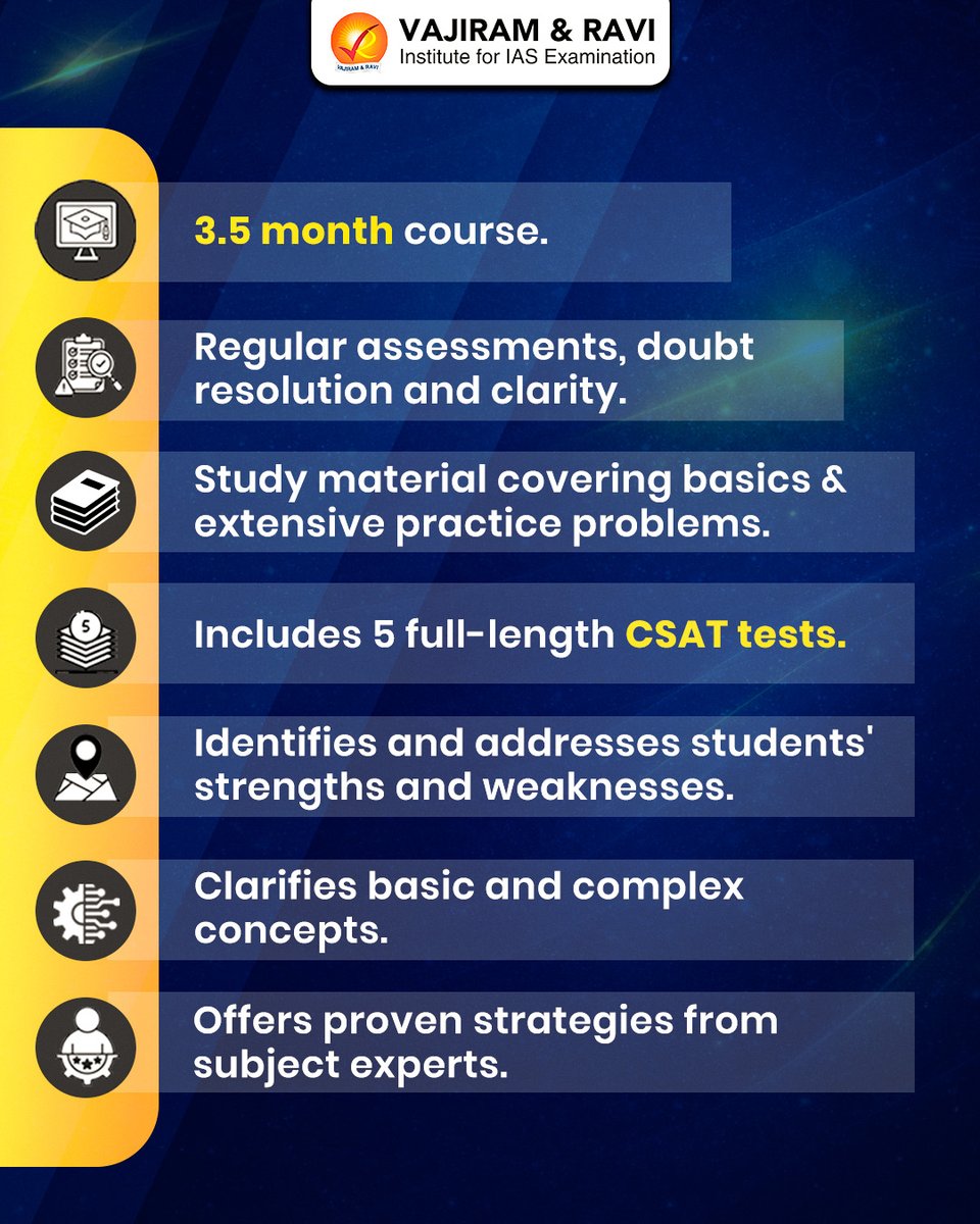 VajiramRavi's tweet photo. 🧠 Don't let CSAT be a roadblock to your UPSC success.

For Enquiries and Registration: https://t.co/MIf4pWtrD9

💡 Make CSAT your strength, not your struggle!

#CSAT2026 #UPSC2026 #IASPreparation #VajiramAndRavi #CSATCourse #UPSCPrelims #UPSCQualify #CivilServicesExam #CSATTips https://t.co/hOePiutvAz