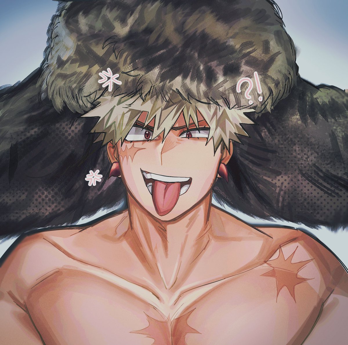 toruchu_'s tweet image. study #bakugokatsuki