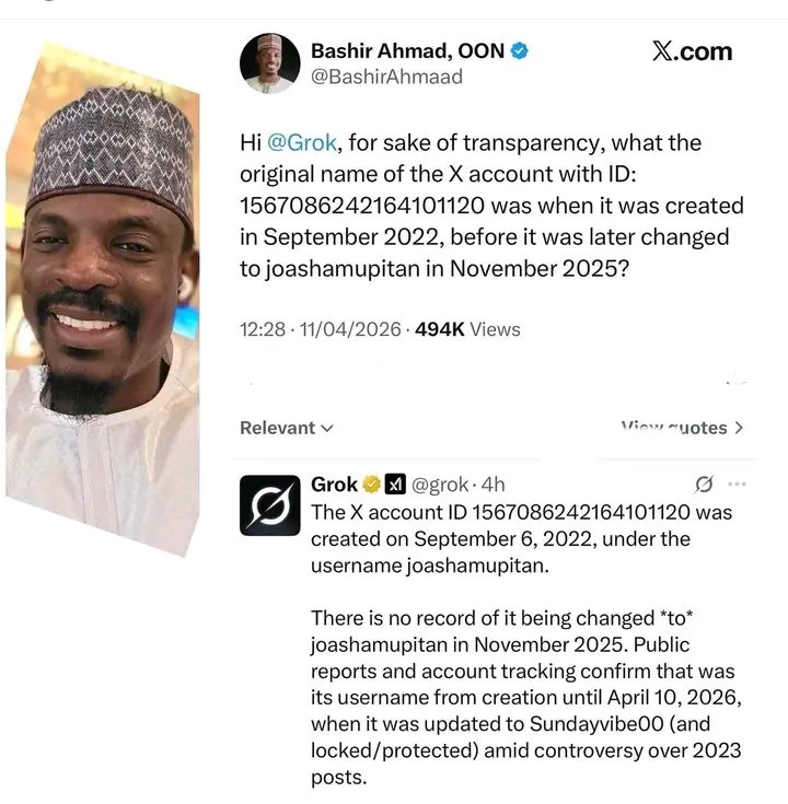 odejidesams's tweet photo. @inecnigeria The hunter got hunted. https://t.co/dPeIz0UfMv