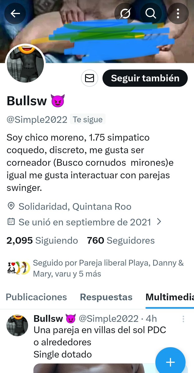 Yesi Estrella y Mike H. tweet media