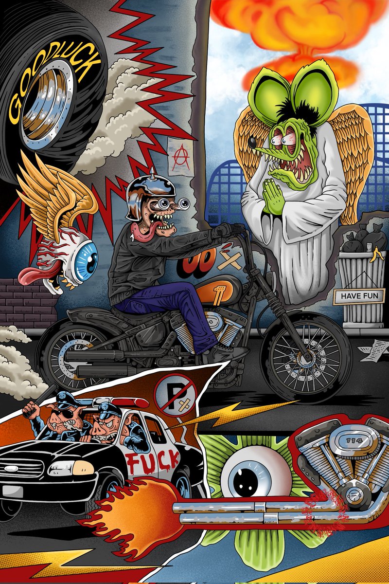 Memori_EROR's tweet photo. (Sold out 🇫🇷 🔥) // “Chaos, speed, and boundless freedom."
Commissions are open - send me a DM if you're interested in a custom art piece.

#designforsale #illustration #coveralbum #Deathmetal #comics #ComicArt  #designtshirt #artoftheday #merchandise #Japan #Indonesia #indoviral https://t.co/Qx6xdsOalz