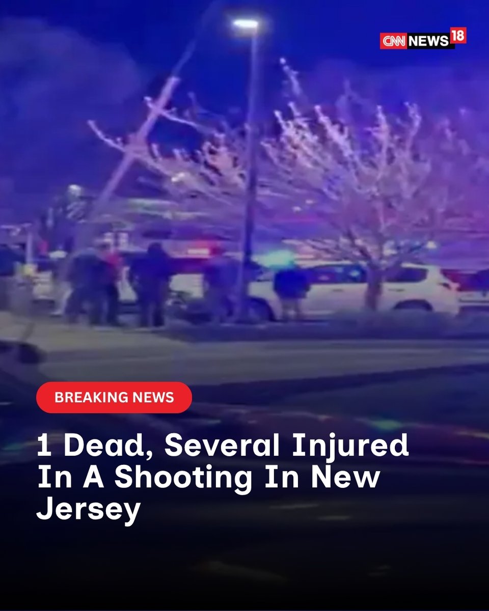 CNNnews18's tweet image. #BreakingNews | One person was killed and several injured in a mass shooting inside a Chick fil A on Route 22 in Union Township New Jersey, police are investigating the attack

#NewJersey #Shooting #USNews 

news18.com/world/new-jers…